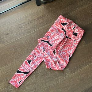 ALO YOGA LEGGINGS high waist coral black XS